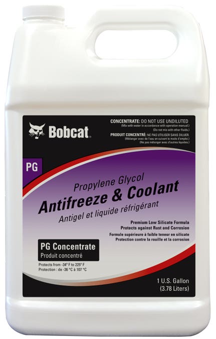 Antifreeze and Coolant PG | 6983129 | Bobcat Company Antifreeze and Coolant PG | 6983129 | Bobcat Company
